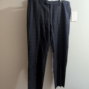 Reda Made In Italy Wool Blue Dress Pants Size 38/33